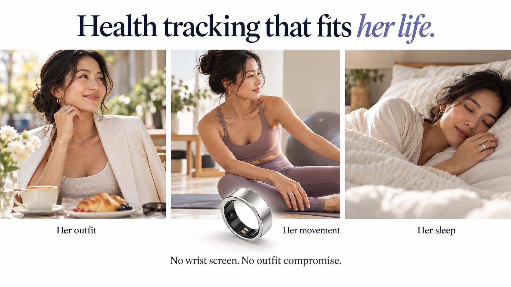 Fashion-led customer journey for Oura Ring